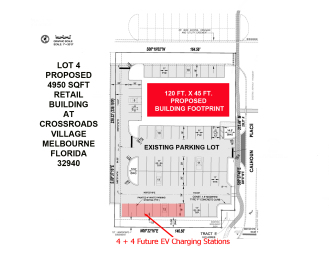 Lot 4 Proposed 4950 SF Building