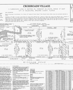 Crossroads Village Plat
